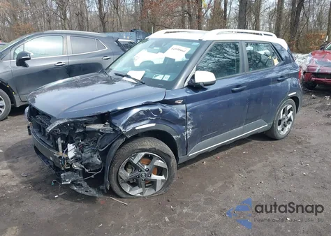 2021 Hyundai Venue Denim из США, поврежденный, VIN KMHRC8A37MU081739